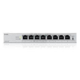 Zyxel GS1200-8HPV3 Hallittu L2 Gigabit Ethernet (10 100 1000) Power over Ethernet -tuki Työpöytä Harmaa
