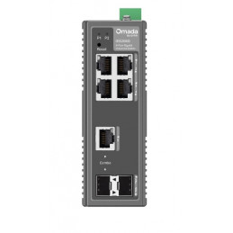 TP-Link Omada IES206G verkkokytkin Hallittu Gigabit Ethernet (10 100 1000) Musta