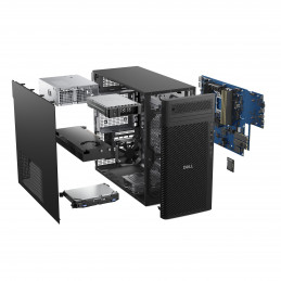 DELL Pro Max FCT2250 T2 Intel Core Ultra 7 265 32 GB DDR5-SDRAM 1 TB SSD NVIDIA RTX 2000 Ada Windows 11 Pro Tower PC Musta