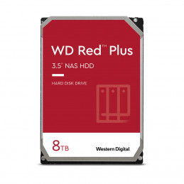 Western Digital Red Plus sisäinen kiintolevy 8 TB 5640 RPM 256 MB 3.5" Serial ATA III