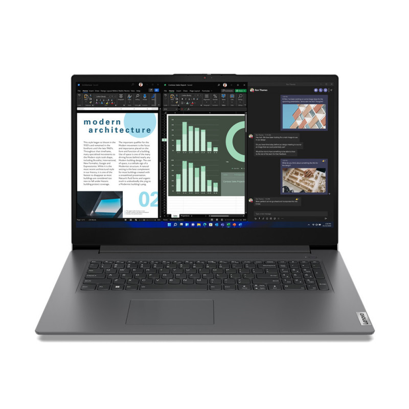 Lenovo V17 G4 IRU Intel® Core™ i5 i5-13420H Kannettava tietokone 43,9 cm (17.3") Full HD 16 GB DDR4-SDRAM 512 GB SSD Wi-Fi 6