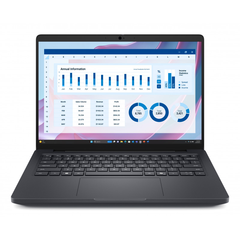 DELL Pro Max 14 MC14255 Copilot+ PC AMD Ryzen AI 7 PRO PRO 350 Mobiilityöasema 35,6 cm (14") Full HD+ 16 GB LPDDR5x-SDRAM 512