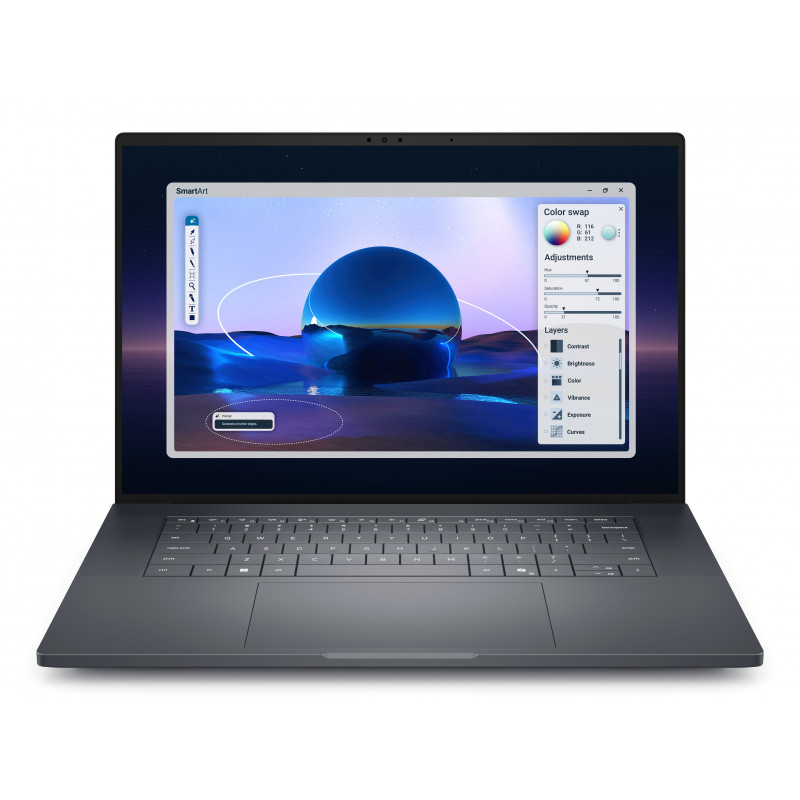DELL Pro Max 16 Premium MA16250 Intel Core Ultra 7 265H Mobiilityöasema 40,6 cm (16") Full HD+ 32 GB LPDDR5x-SDRAM 1 TB SSD