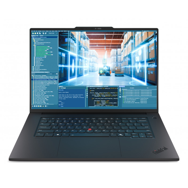 Lenovo ThinkPad P1 Gen 8 Intel Core Ultra 7 255H Mobiilityöasema 40,6 cm (16") WUXGA 32 GB LPDDR5x-SDRAM 1 TB SSD NVIDIA RTX