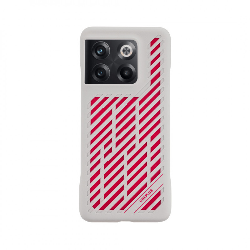 OnePlus 5431100378 matkapuhelimen suojakotelo 17 cm (6.7") Suojus Harmaa, Punainen