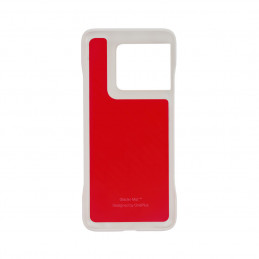 OnePlus 5431100378 matkapuhelimen suojakotelo 17 cm (6.7") Suojus Harmaa, Punainen