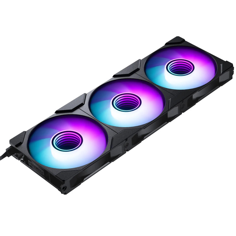 Phanteks M25G2-120 Suoritin Tuuletin 12 cm Musta 3 kpl