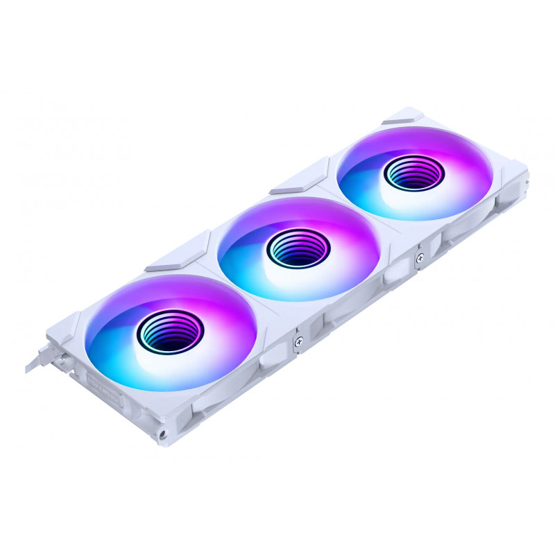 Phanteks M25G2-120 Tietokonekotelo Tuuletin 12 cm Valkoinen 3 kpl