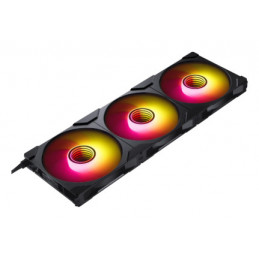 Phanteks M25G2-140 Tietokonekotelo Tuuletin 14 cm Musta 3 kpl
