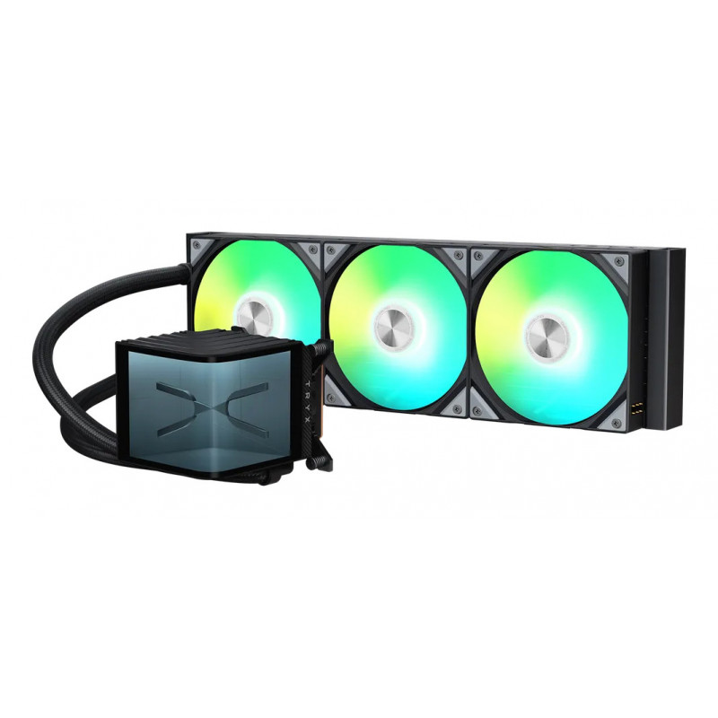 TRYX PANORAMA ARGB 360 Suoritin Nestejäähdytyspakkaus 12 cm Musta 1 kpl