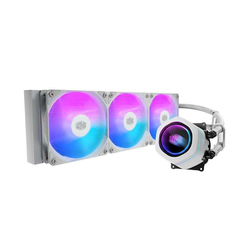 Cooler Master MasterLiquid Core Nex Suoritin Nestejäähdytyspakkaus 12 cm Valkoinen 1 kpl