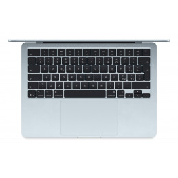 Apple MacBook Air Apple M M4 Kannettava tietokone 34,5 cm (13.6") 16 GB 256 GB SSD Wi-Fi 6E (802.11ax) macOS Sequoia Sininen