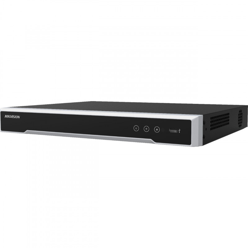 Hikvision DS-7608NI-M2 verkkovideotallennin 1U Musta