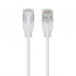 Ubiquiti UACC-Cable-Patch-EL-C6A-5M-W verkkokaapeli Läpikuultava, Valkoinen Cat6a