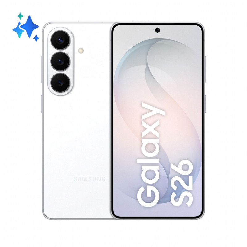 Samsung Galaxy S26 16 cm (6.3") Kaksois-SIM Android 16.0 5G USB Type-C 12 GB 256 GB 4300 mAh Valkoinen