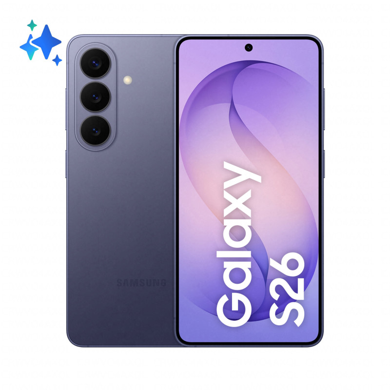 Samsung Galaxy S26 16 cm (6.3") Kaksois-SIM Android 16.0 5G USB Type-C 12 GB 256 GB 4300 mAh Violetti