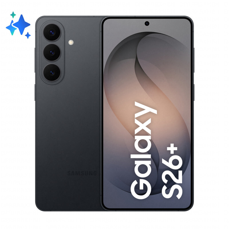 Samsung Galaxy S26+ 17 cm (6.7") Kaksois-SIM Android 16.0 5G USB Type-C 12 GB 512 GB 4900 mAh Musta