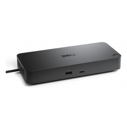 DELL Pro Dock WD25Z Langallinen USB 3.2 Gen 2 (3.1 Gen 2) Type-C Musta