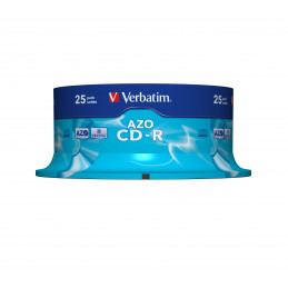 Verbatim CD-R AZO Crystal 700 MB 52x 25 kpl