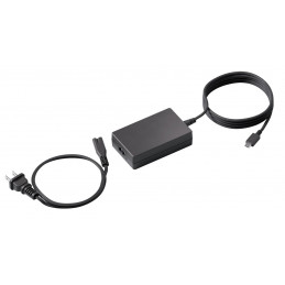 Logitech 952-000268 virta-adapteri ja vaihtosuuntaaja Sisätila 100 W Musta