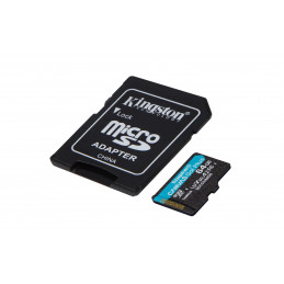 Kingston Technology Canvas Go! Plus flash-muisti 64 GB MicroSD UHS-I Luokka 10