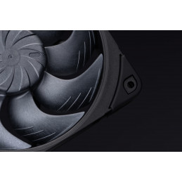 Noctua NF-A12x25 G2 PWM chromax.black Tietokonekotelo Tuuletin 12 cm Musta 1 kpl