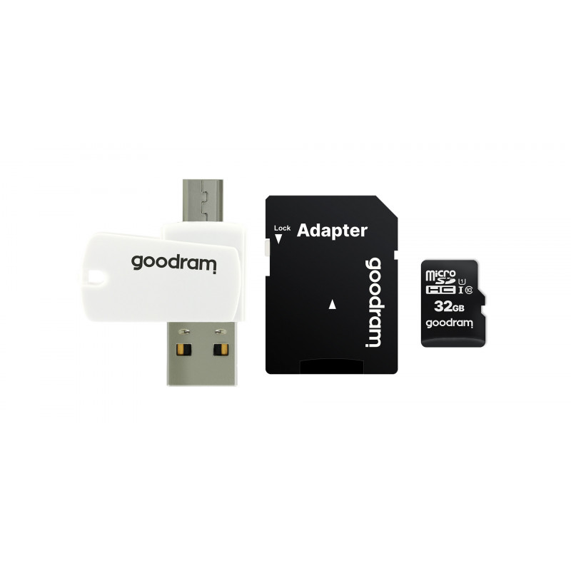 Goodram M1A4 All in One 32 GB MicroSDHC UHS-I Luokka 10