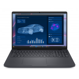 DELL Pro Max 16 MC16255 Copilot+ PC AMD Ryzen AI 7 PRO PRO 350 Mobiilityöasema 40,6 cm (16") Full HD+ 32 GB LPDDR5x-SDRAM 1 TB
