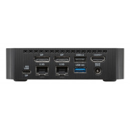 ASUS ExpertCenter PN54-S1-S30082AL AMD Ryzen™ 3 210 8 GB DDR5-SDRAM 512 GB SSD Windows 11 Pro Mini PC Musta