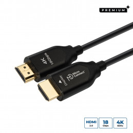 Microconnect HDM1919100V2.0OP HDMI-kaapeli 100 m HDMI-tyyppi A (vakio) Musta
