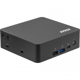MSI Cubi NUC AI+ 3MG-005BEU Kuutio Musta 322 Intel® SoC FCBGA2540 Sisäiset kaiuttimet