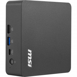 MSI Cubi NUC AI+ 3MG-005BEU Kuutio Musta 322 Intel® SoC FCBGA2540 Sisäiset kaiuttimet