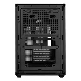 Lian Li B4-mATX Wood Mini Tower Musta, Puu