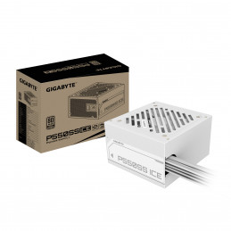 GIGABYTE P550SS ICE virtalähdeyksikkö 550 W 20+4 pin ATX ATX Valkoinen