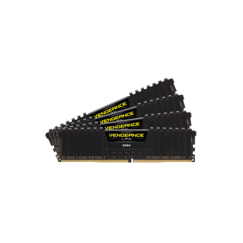 Corsair Vengeance LPX CMK64GX4M4E3200C16 muistimoduuli 64 GB 4 x 16 GB DDR4 3200 MHz