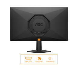 AOC 24G50F tietokoneen litteä näyttö 60,5 cm (23.8") 1920 x 1080 pikseliä Full HD LED Musta