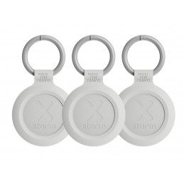 Xtorm XTAG2GA10-3PACK GPS-seurantalaite ja -etsin Universaali Älyavainketju Valkoinen