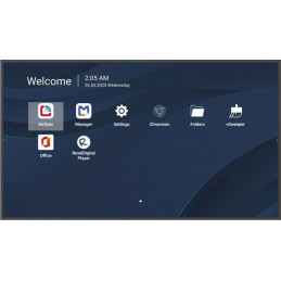 Viewsonic CDE6514-2C infonäyttö Digitaalinen litteä infotaulu 165,1 cm (65") LCD Wi-Fi 500 cd m² 4K Ultra HD Musta