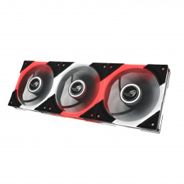 ASUS ROG Eurux GR120 ARGB Reverse Fan - Triple Pack Tietokonekotelo Tuuletin 12 cm Musta, Valkoinen 3 kpl