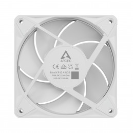 ARCTIC BioniX P12 A-RGB Tietokonekotelo Tuuletin 12 cm Valkoinen 3 kpl