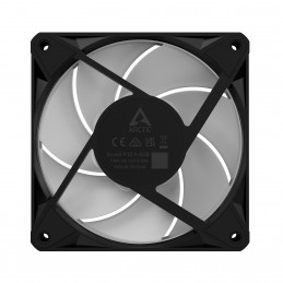 ARCTIC BioniX P12 A-RGB Tietokonekotelo Tuuletin 12 cm Musta 1 kpl