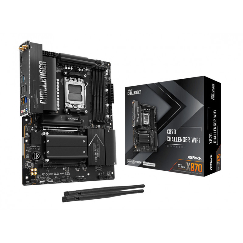 Asrock X870 Challenger WiFi AMD X870 Pistoke AM5 ATX