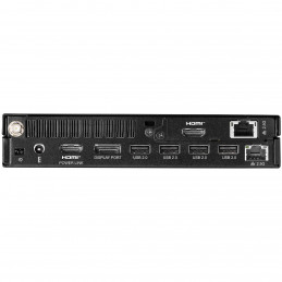 MSI Pro DP10 A14MG-004EU tietokone työasema Intel® Pentium® Gold G7400 8 GB DDR5-SDRAM 128 GB SSD Windows 11 Pro Mini PC Musta
