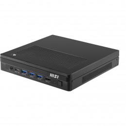 MSI PRO DP10 A14MG-003BEU tietokone työasema Intel® Pentium® Gold G7400 1.1L kokoinen PC Mini PC Barebone Musta