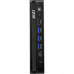 MSI PRO DP10 A14MG-003BEU tietokone työasema Intel® Pentium® Gold G7400 1.1L kokoinen PC Mini PC Barebone Musta