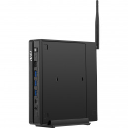 MSI PRO DP10 A14MG-003BEU tietokone työasema Intel® Pentium® Gold G7400 1.1L kokoinen PC Mini PC Barebone Musta