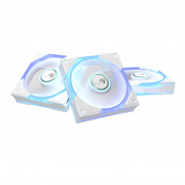 ASUS ROG Eurux GR120 ARGB Reverse Fan White Edition - Triple Pack Tietokonekotelo Tuuletin 12 cm Valkoinen 3 kpl