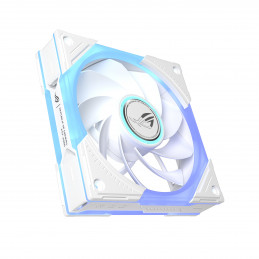 ASUS ROG Eurux GR120 ARGB Reverse Fan White Edition - Triple Pack Tietokonekotelo Tuuletin 12 cm Valkoinen 3 kpl