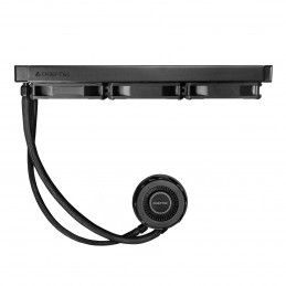 Chieftec CLC-360-VRM-RGB Tietokoneen jäähdytysjärjestelmä Tietokonekotelo All-in-one-nesteenjäähdytin 12 cm Musta