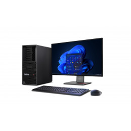 Lenovo ThinkStation P3 Tower Gen 2 Intel Core Ultra 7 265K 32 GB DDR5-SDRAM 1 TB SSD Windows 11 Pro Työasema Musta